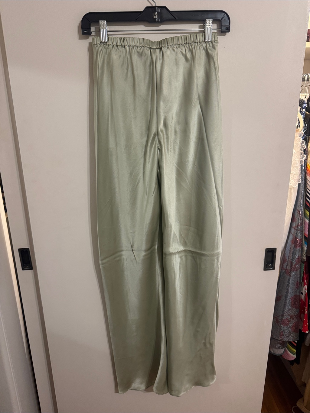 Comme Si Bias Cut Pant In Mint — image 5 of 5